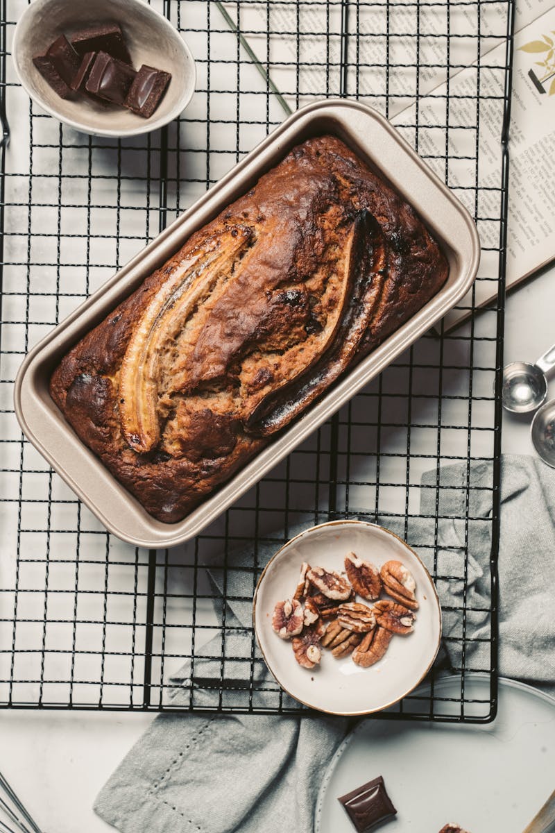 Banana bread moelleux