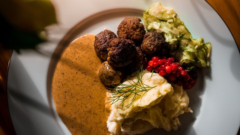 Boulettes suédoises sauce crémeuse
