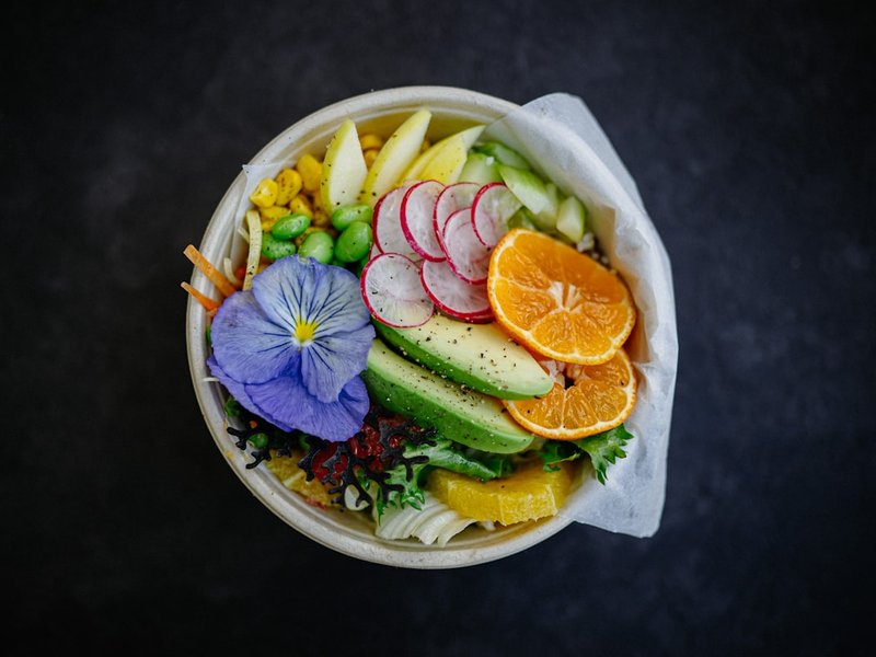 Bowl bouddha légumes rôtis tahini