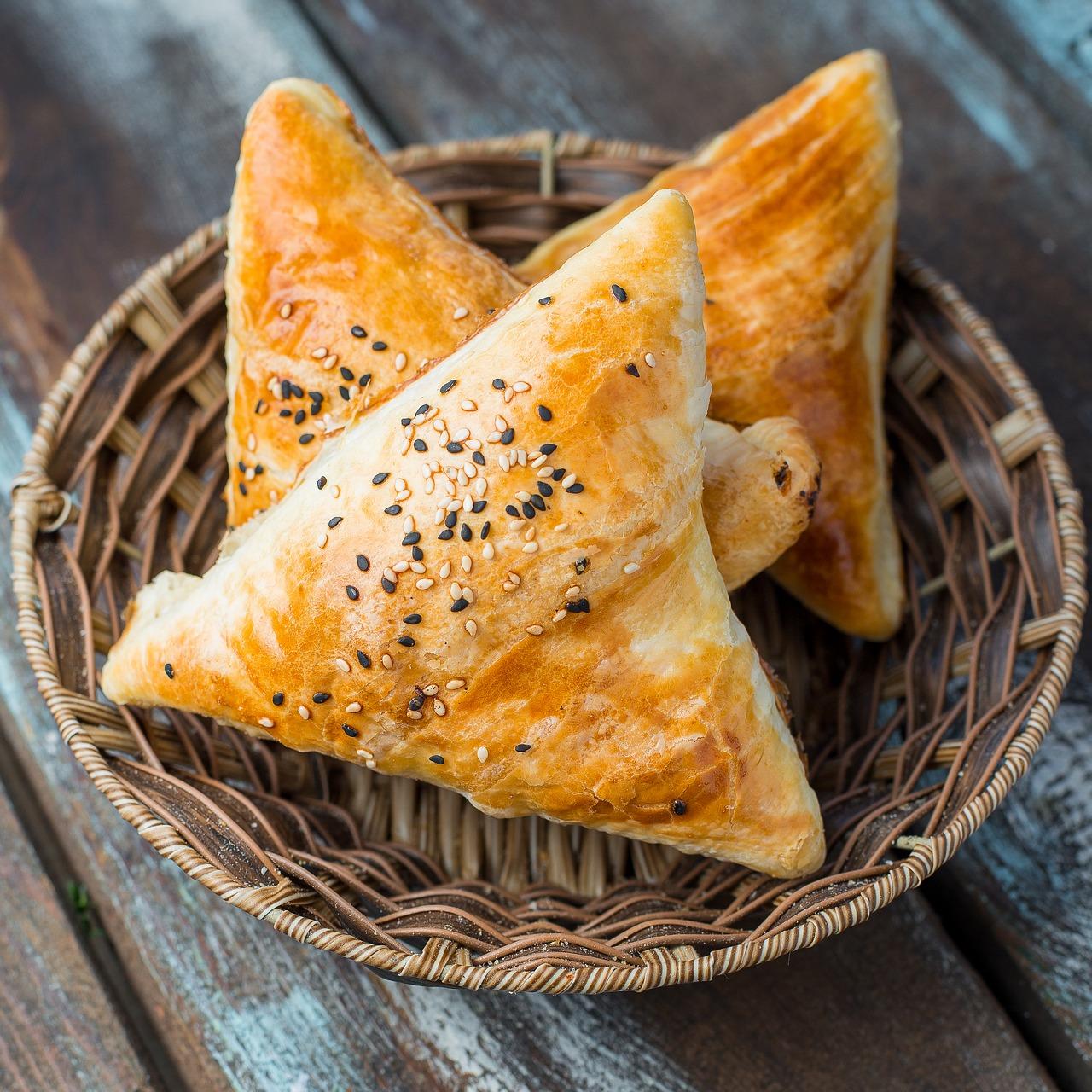 Briouates croustillants au fromage et miel