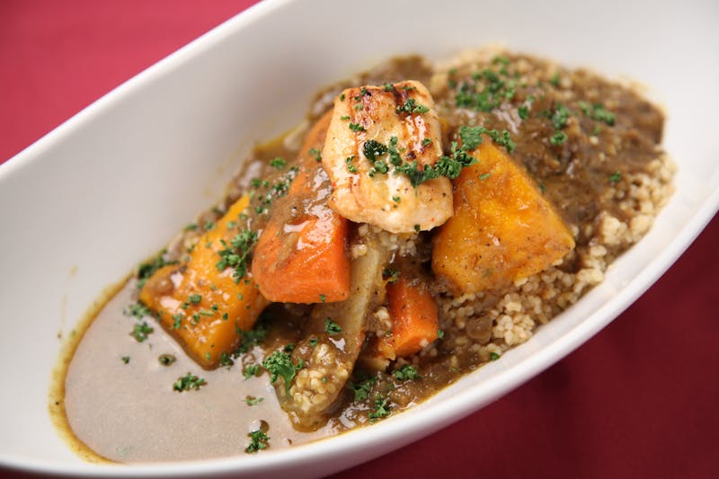 Couscous royal aux sept légumes