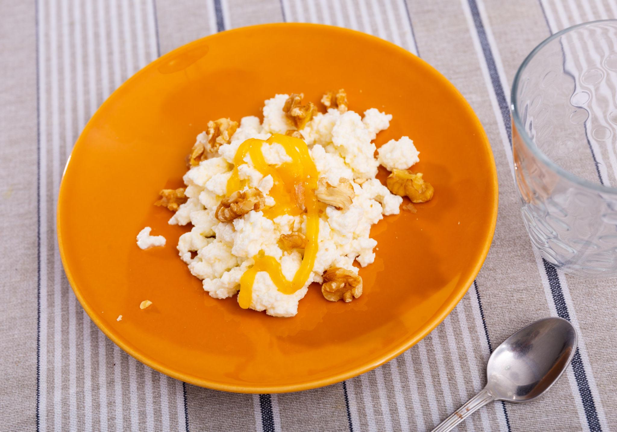 Fromage blanc miel et noix