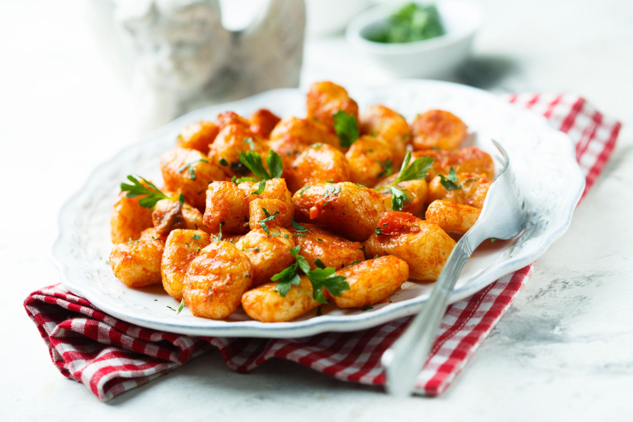 Gnocchis à la sauce tomate fraîche