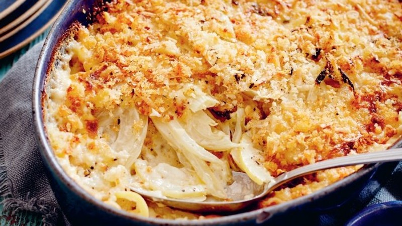 Gratin dauphinois crème ail