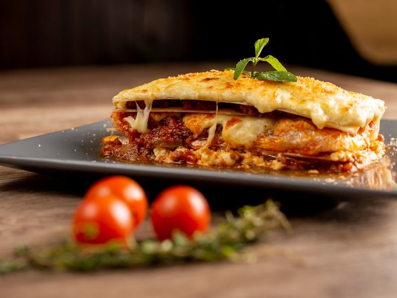 Lasagnes végétariennes légumes grillés