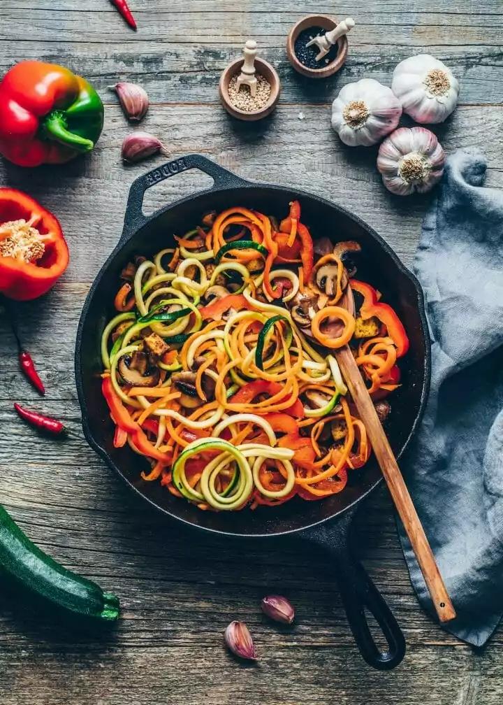 Pad thaï végétarien