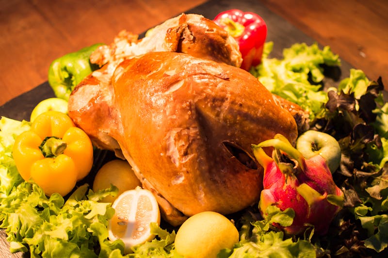 Poulet rôti aux herbes