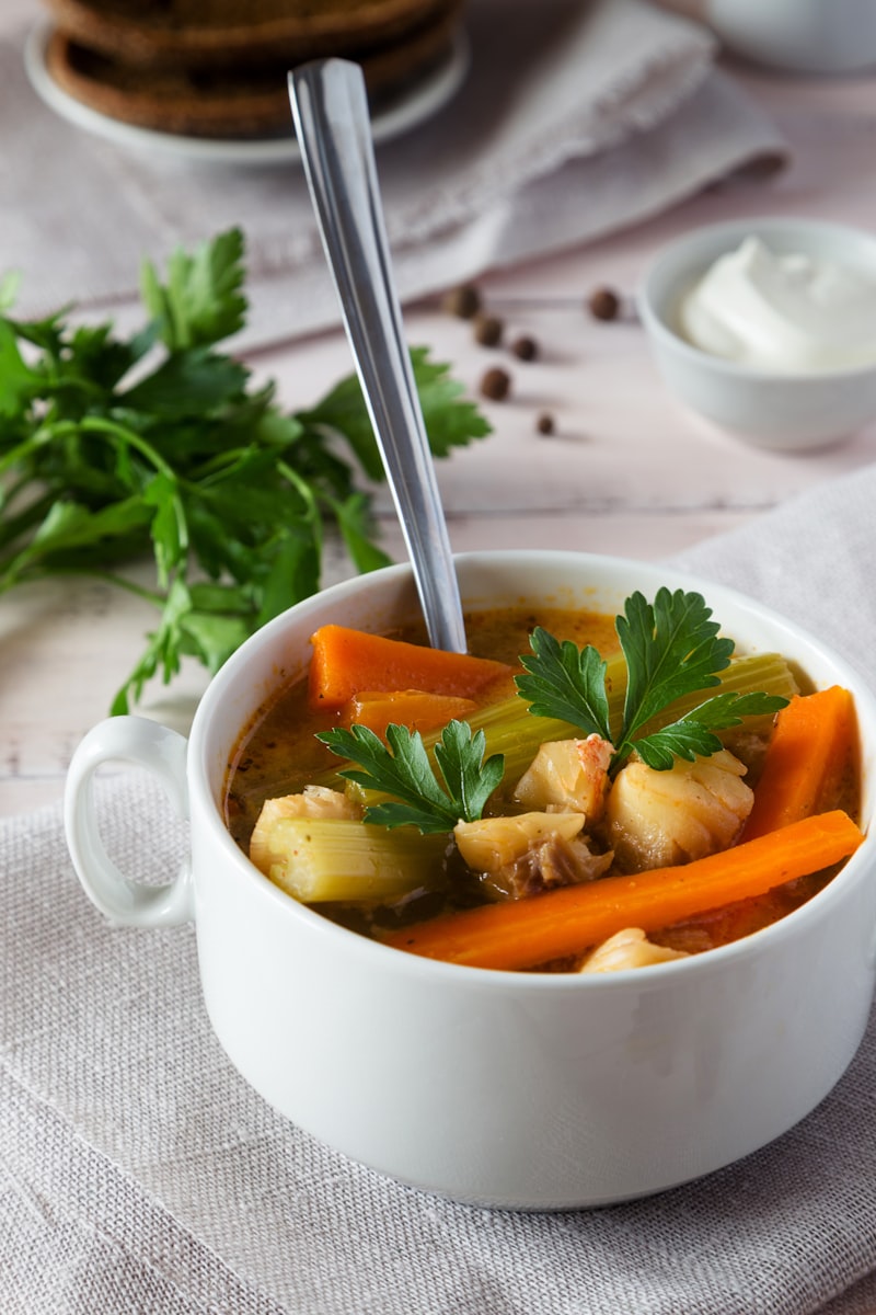 Soupe de légumes maison