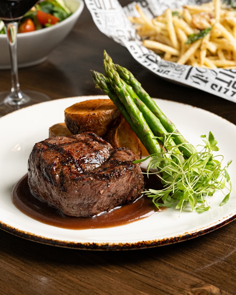 Steak haricots verts